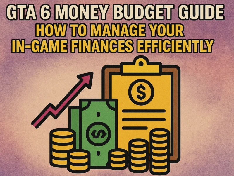 U4N - GTA 6 Money Budget Guide: How to Manage Your In-Game Finances Efficiently