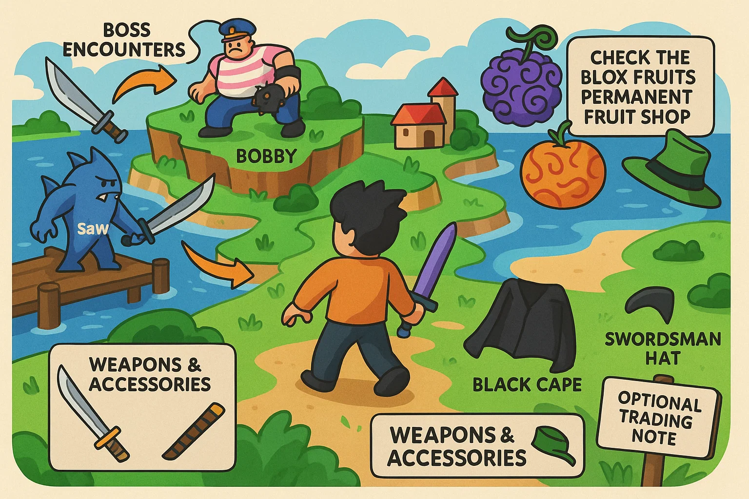 How to Get the Best Items in Blox Fruits First Sea